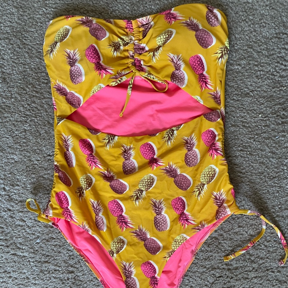 Aerie cut-out full coverage one piece